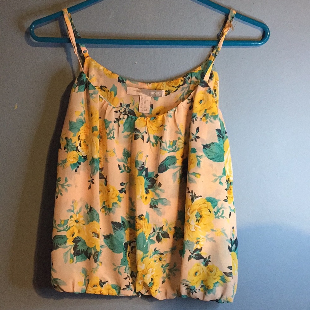 Floral Tank Top